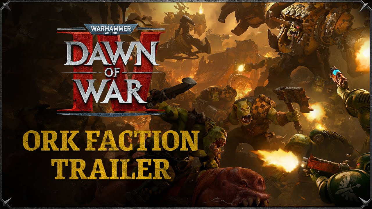 Ork Gameplay Revealed In New Dawn Of War IV Trailer 1 YouTube player