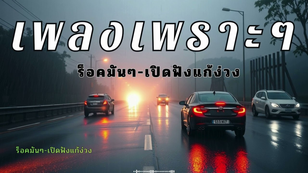 รวมเพลงร็อคไทยนุ่มๆ เปิดฟังยาวๆ แก้ง่วงตอนขับรถ
