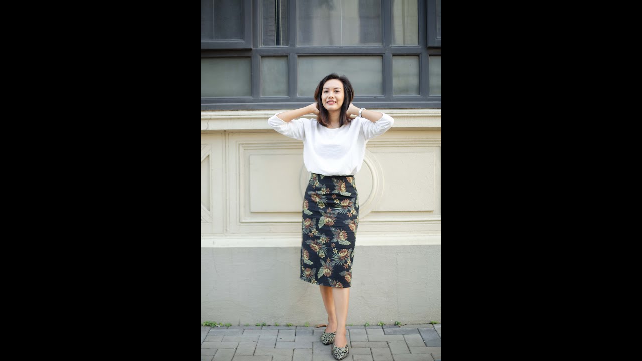 Sewing Tutorial (Ep-1) Skirt Making...စကဒ်တစ်ထည်ချုပ်ကြည့်ရအောင်