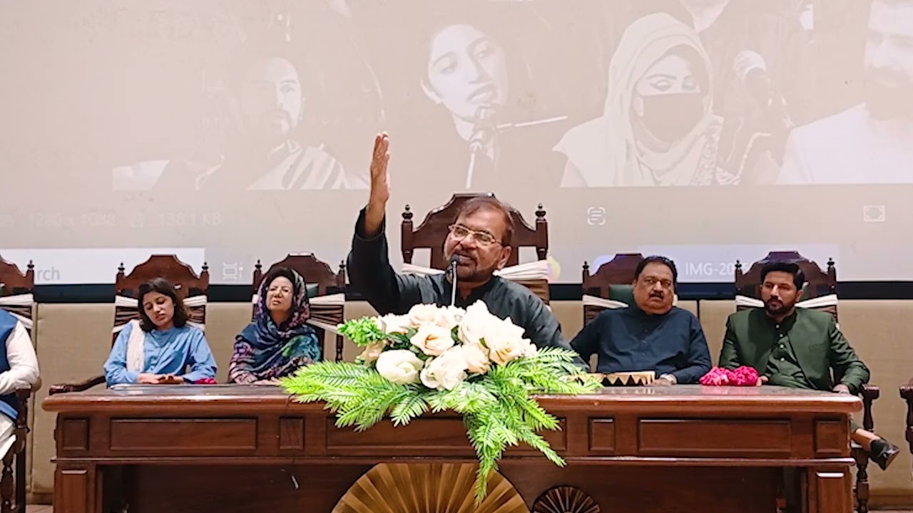 Saud Usmani | Biyad e Nasir Kazmi |  Annual Mushaira 2025 | King Edward Medical University 