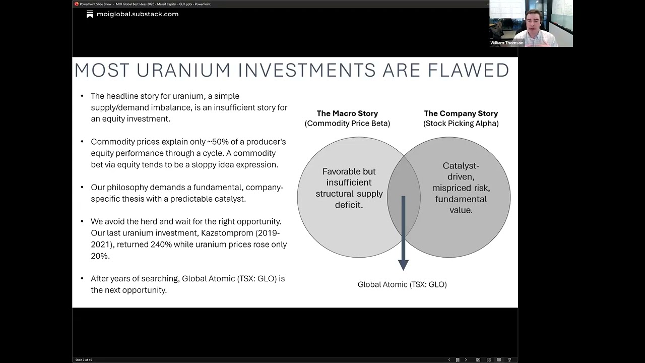 Global Atomic: Strategic Bet on the Looming Uranium Supply Deficit