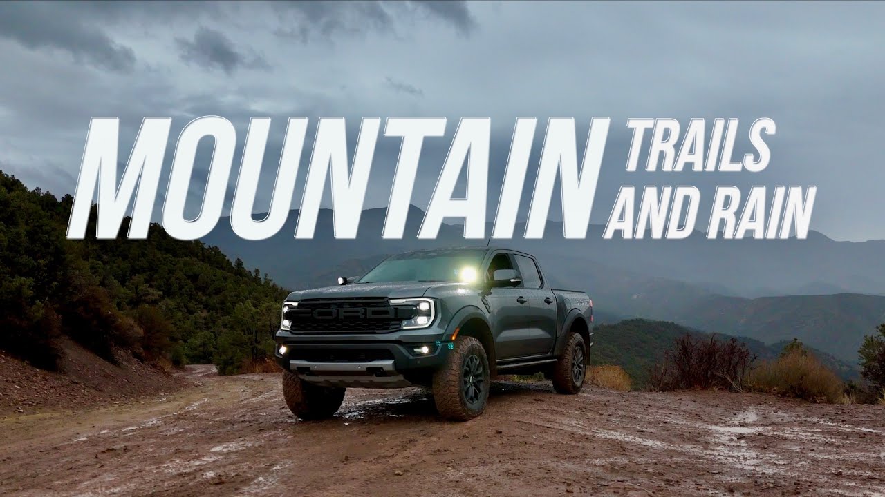 Rainy Trail Day In The Mountains // Lunch From My Ranger Raptor