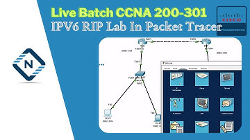 IPV6 RIP Lab In Packet Tracer | CCNA | Packet Tracer Lab