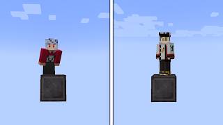 【マイクラ】1マスから銃が出る世界でpvpバトルしてみた