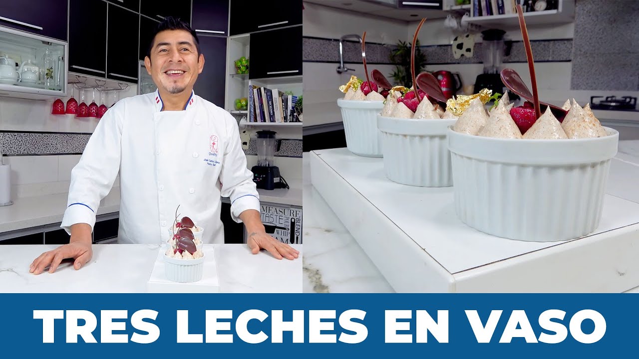 EL SECRETO DE LAS TRES LECHES EN VASO 🥰🥛🥛🥛  | Endúlzate