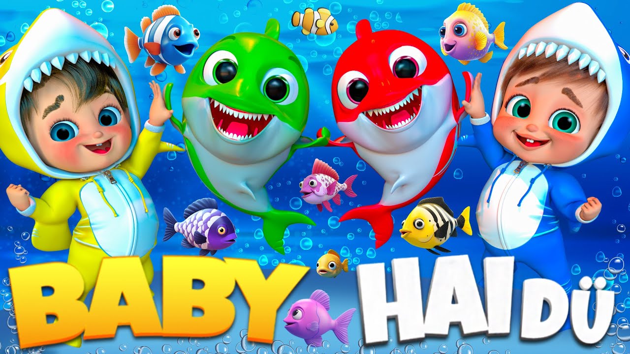 Sing und spiel mit Baby Hai | Kinderreime für Kinder | Super Luca Deutsch 