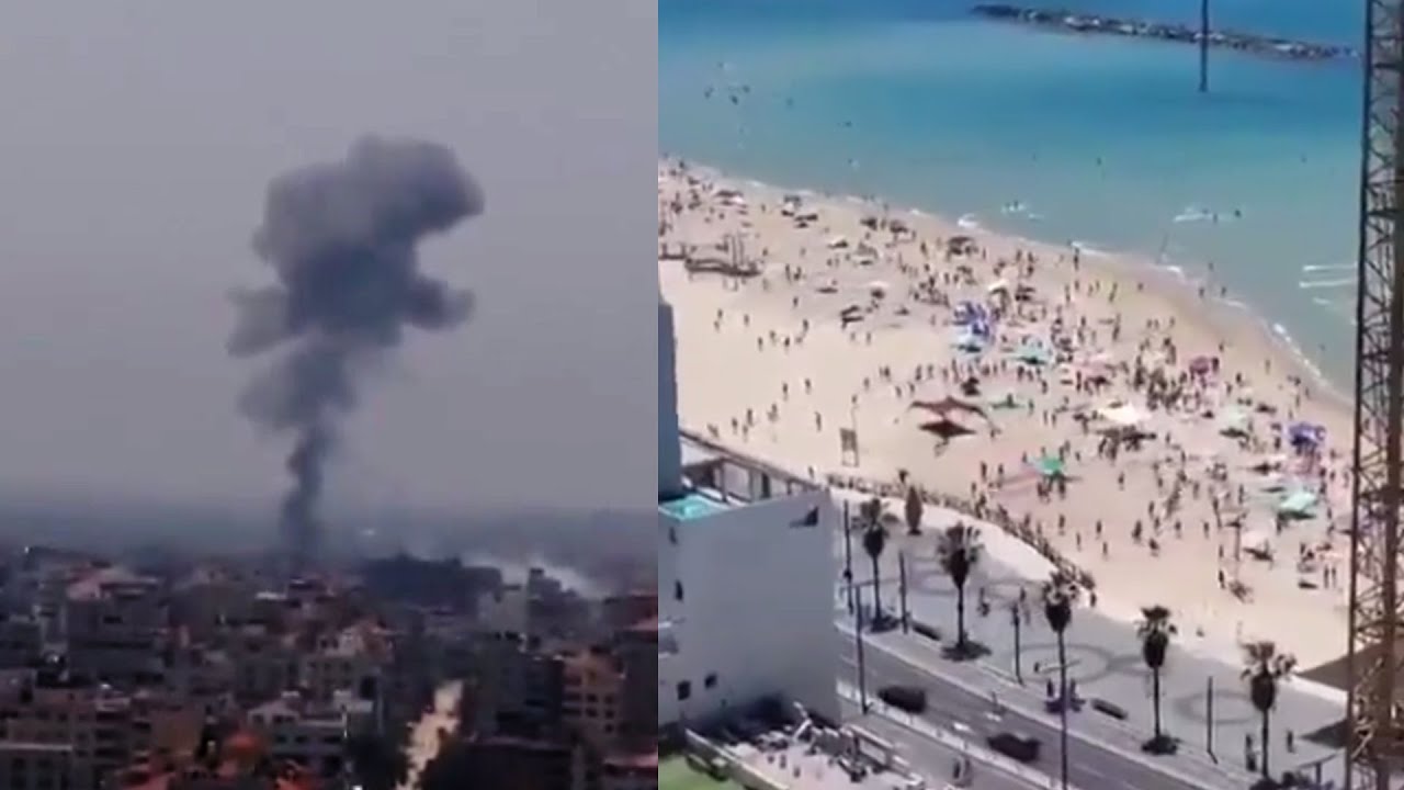 Israel Under Attack | Tel Aviv comes under rocket attack from Gaza ...
