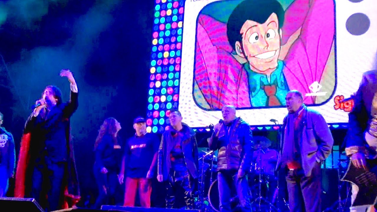 【L'incorreggibile Lupin】Sigla italiana | Live @luccacomics - Sigle da '90