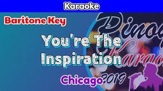 Download Lagu You're The Inspiration by Chicago (Karaoke : Baritone Key) MP3