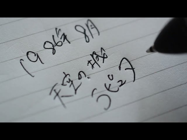 asmr ボールペン＋シャーペンで書く音