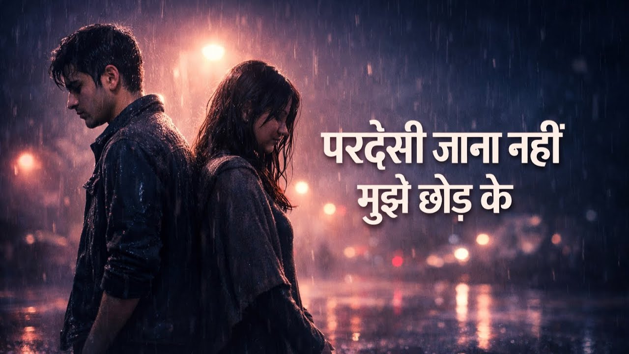 परदेसी जाना नहीं मुझे छोड़ के 💔 | New Hindi Song 2026 | Emotional Love Song | Lofi Romantic