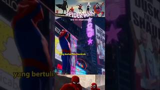 Tahukah kamu di film Spiderman into the spider vers #google #backrub #milesmorales #tobeymaguire