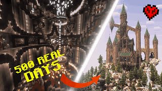 Finishing the ULTIMATE Minecraft Hardcore Base