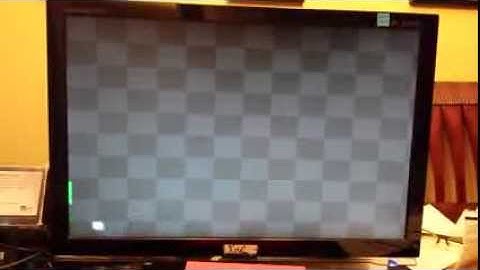 FPGA Pong game in Verilog demonstration