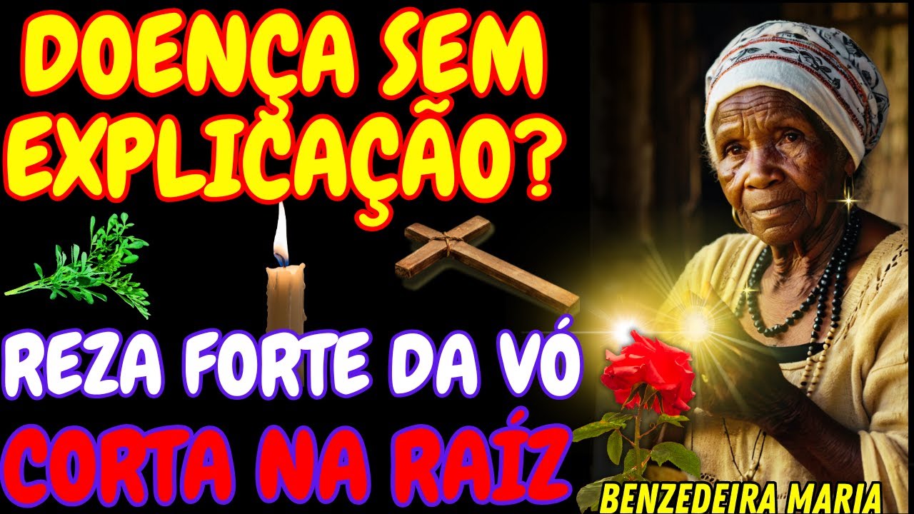🌟 BENZIMENTO FORTE da Vó pra CURAR DOR que NÃO PASSA | Dor Física ou Espiritual