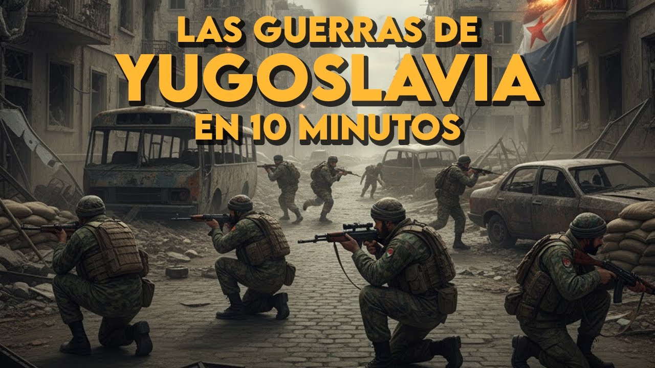🔥Las GUERRAS de YUGOSLAVIA en 10 minutos🔥 | El conflicto de los Balcanes resumido