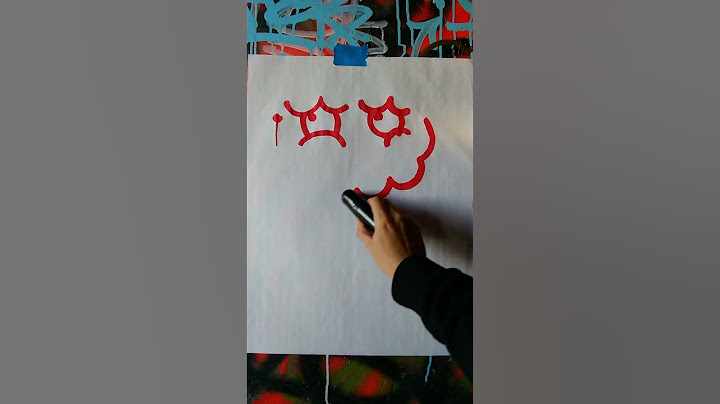 Activating And Drawing With my THICK Red Posca Mop'r Marker!