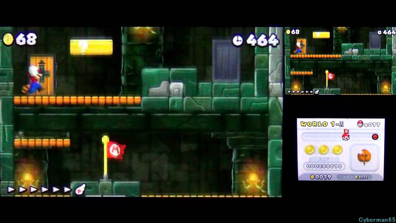 new super mario bros 2 3ds w 3 secret exit