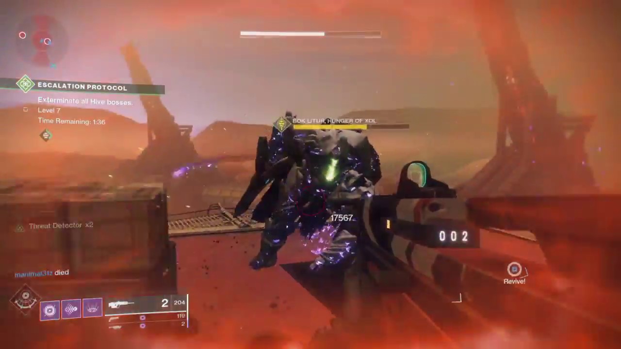 Escalation Protocol Final Boss, defeated