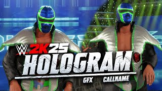 WWE 2K25 HOLOGRAM w/Call Name GFX | New WWE 2K25 Mods screenshot 2
