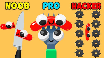 NOOB vs PRO vs HACKER - Fork N Sausage