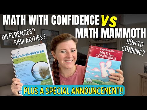 Math with Confidence VS Math Mammoth || How are they different? Similar?How to Combine?