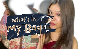 What’s in my bag ft. @zoukonline 🤩❤️ | Sanya Arora | Zouk bag review