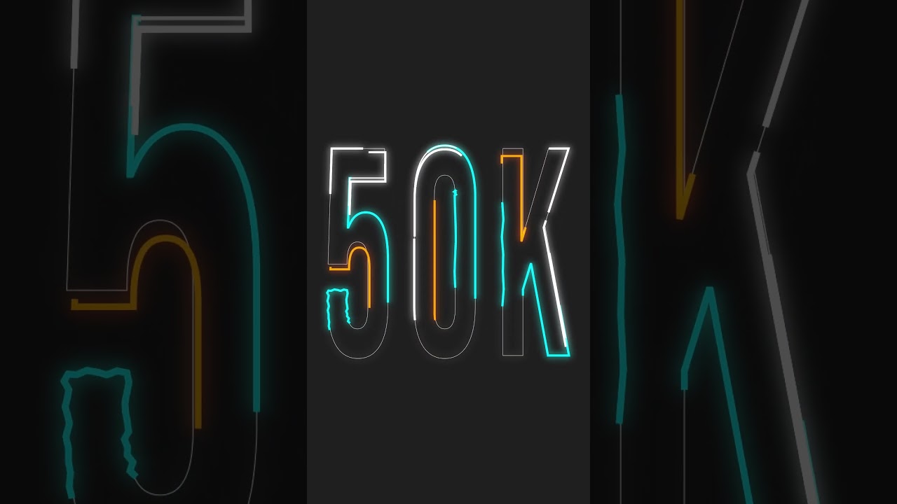 Stroke Outline Text Animation in After Effects | Saiyan Edits