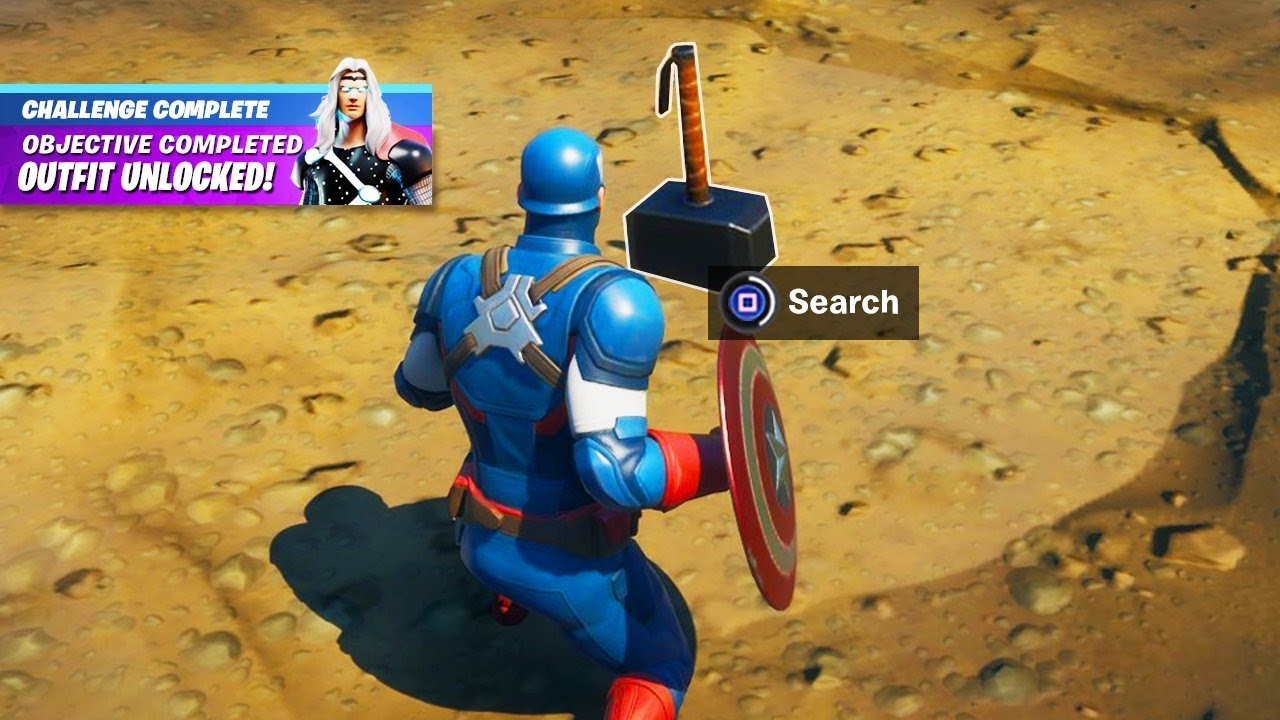 *NEW* THOR'S HAMMER in Fortnite! (SEASON 4) YouTube