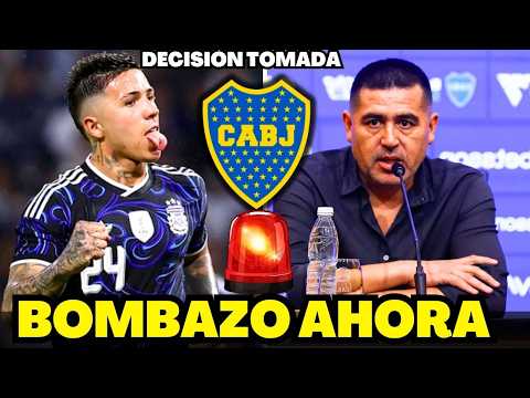 💣 ¡PARALIZA EL PAIS! RESPUESTA FUERTE A ENZO POR LA BOMBONERA 😱 NOTICIAS DEL BOCA JUNIORS HOY