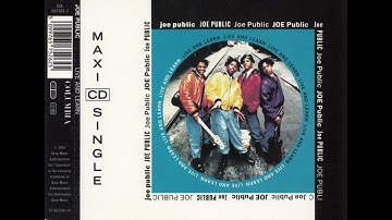 JOE PUBLIC - "Live And Learn" (Radio Version With Rap) [1991]