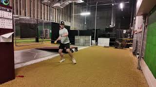 Outfield Do-or-Die Footwork Plyo Throw | Momentum Transfer & Directional Power