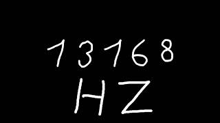 13168 hz