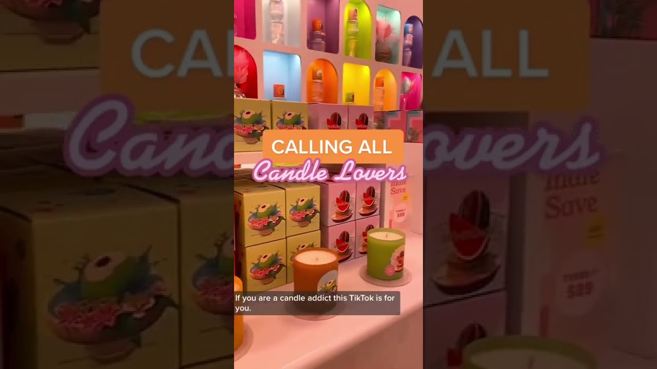 When you are a candle lover