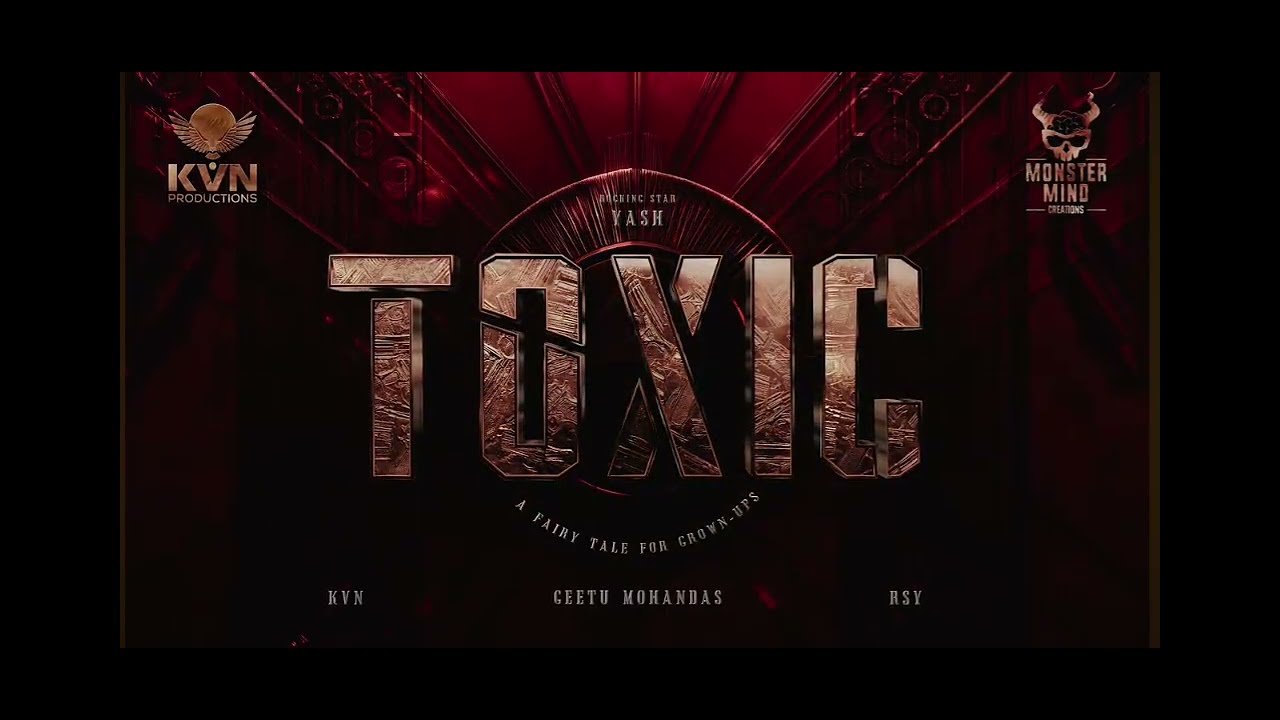 Toxic trailer roking star yash#