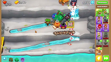 Bloons TD 6 - Double HP MOABS - QUARRY [No Monkey Knowledge]