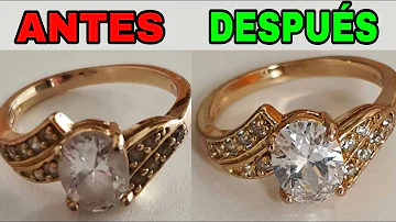 ¿Qué es lo mejor para limpiar el anillo?