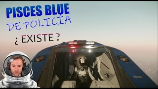 🚀 Mi NAVE Espacial de POLICÍA 🚨 PISCES BLUE Skin 🪐 Star-Citizen screenshot 3