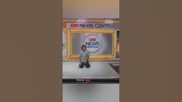 CNN Guest Fails Backflip #shorts #cnn #news #newsfails #backflip #funny #fyp