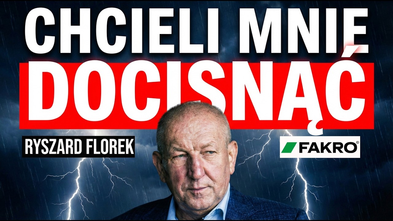 Ryszard Florek: „Albo 10% albo do końca roku firmy nie będzie” Kulisy NACISKÓW na Fakro