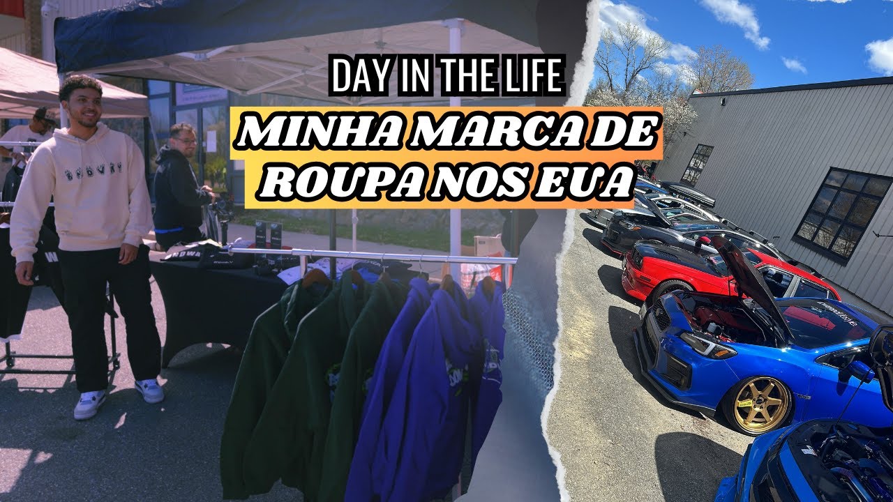 EVENTO DA MINHA MARCA DE ROUPA NOS EUA - DAY IN THE LIFE