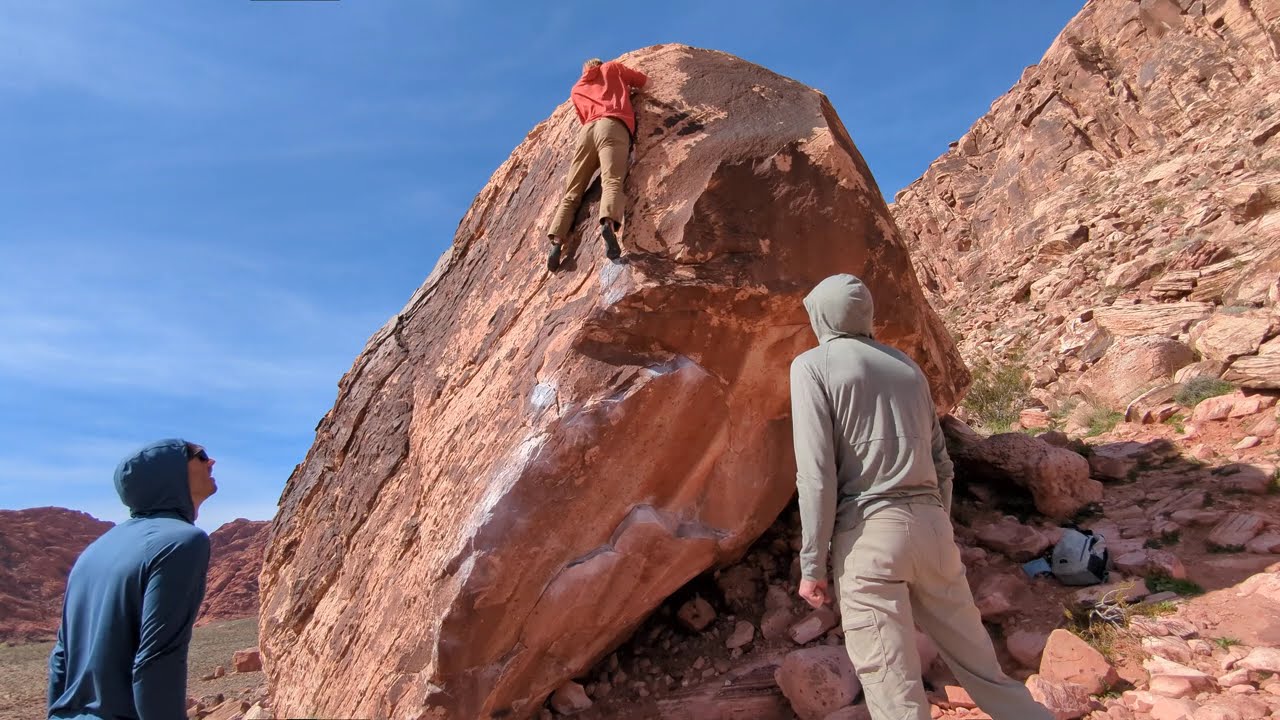 Bubble Butt (V7) - Kraft Boulders, NV