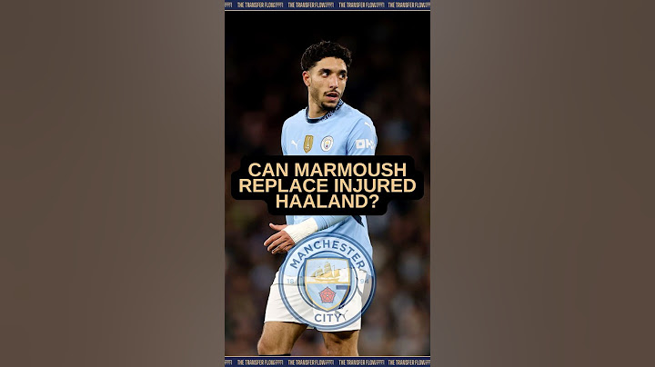 Can Marmoush REPLACE Injured Haaland?