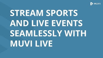 Launch Own Video Streaming Channel and Stream Sports and Live Events Seamlessly | Live Streaming