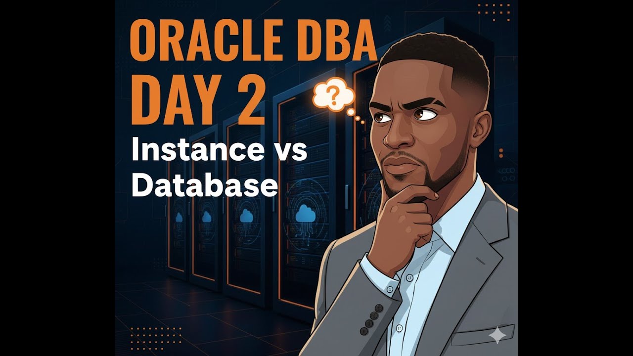 Oracle Instance vs Oracle Database Explained | Oracle DBA Day 2 - YouTube