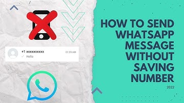 How To Send  WhatsApp Message Without Saving Number 2024