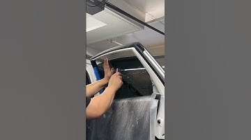 Installing 20% tints!