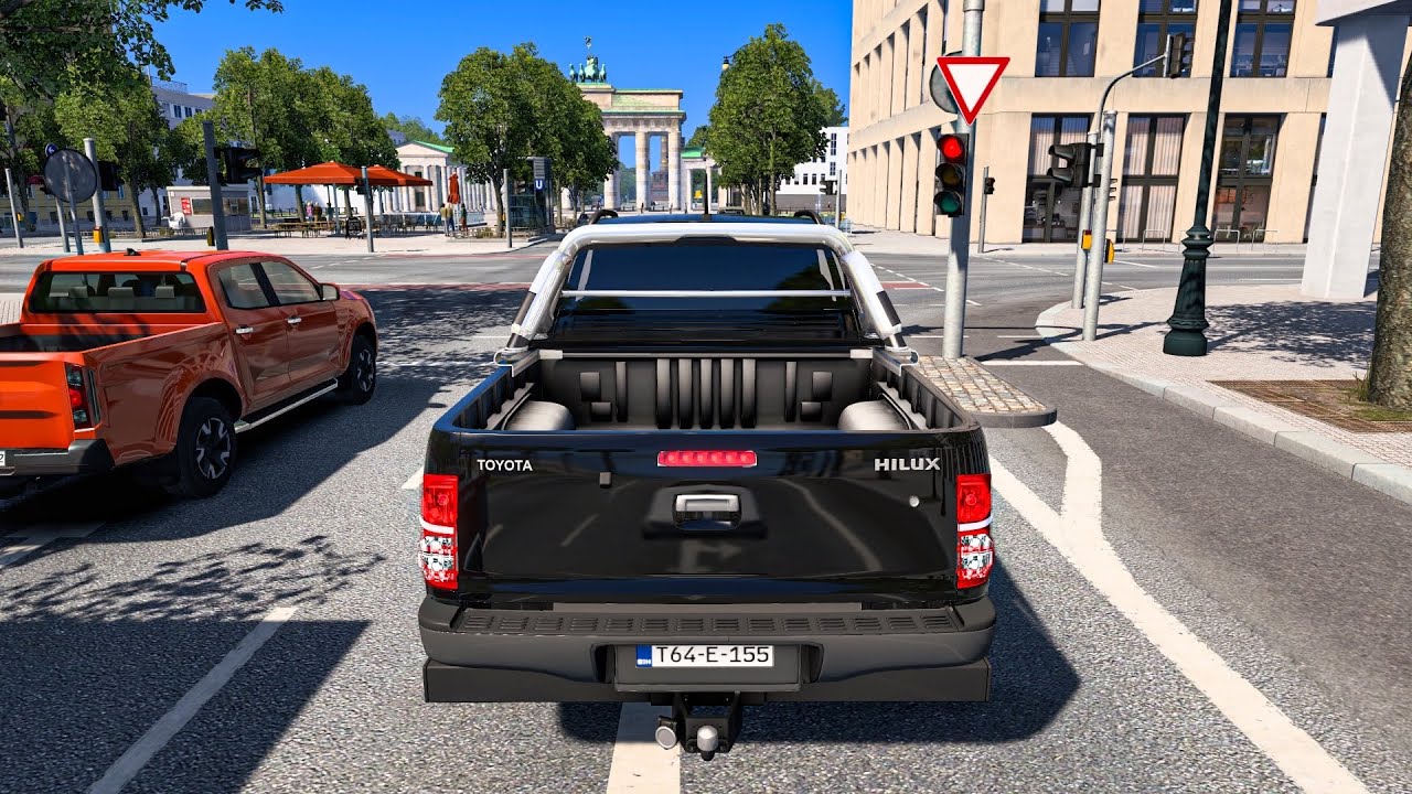 Toyota Hilux 2015 | Euro Truck Simulator 2 | ETS2 1.55 Bus mods