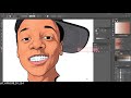 Cuzo - Adobe Illustrator - Speed Art Process