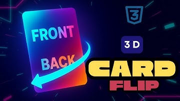 CSS 3D Flip Card Animations